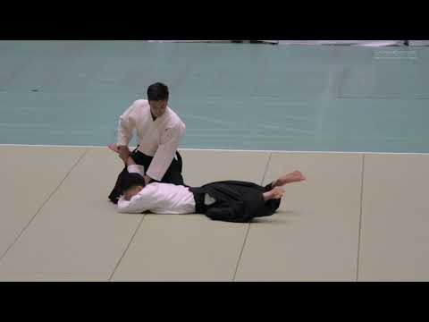 UESHIBA Mitsuteru Hombu Dojo-cho - 61st All Japan Aikido Demonstration at the Nippon Budokan