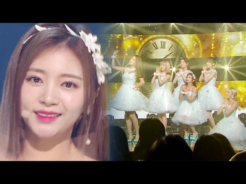 "ADORABLE" LABOUM - Winter Story @ popular song Inkigayo 20170101