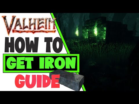 Valheim Tips & Tricks  How To Get IRON Metal Guide Swamp Iron Ore Location!