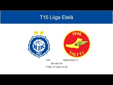 T15 LIIGA ETELÄ: HJK - Valtti United YJ