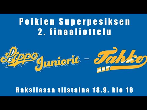 Lippo Juniorit - Tahko 0 - 2 ( 0 - 8, 0 - 1 )