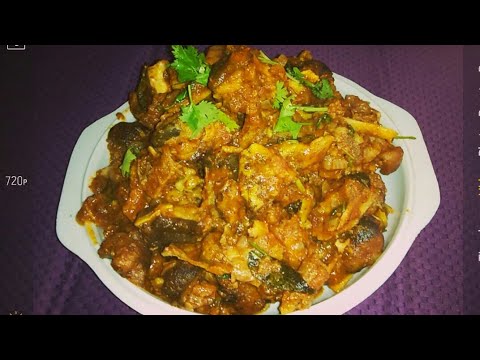 How To make kuri Tale Fry In Kannada/ Spicy Goat Head Fry Recipe in kannada