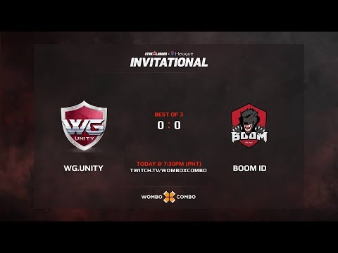 WG.Unity vs BOOM ID Game 1 (BO3) | Starladder iLeague Invitationals