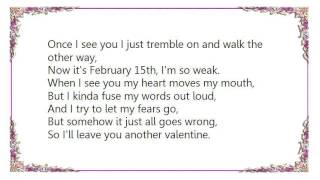 Ultimate Fakebook - Valentines Lyrics