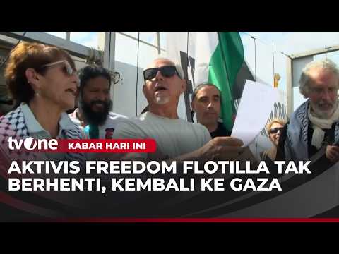 Aktivis Freedom Flotilla Kembali Gelar Misi ke Gaza | Kabar Hari Ini