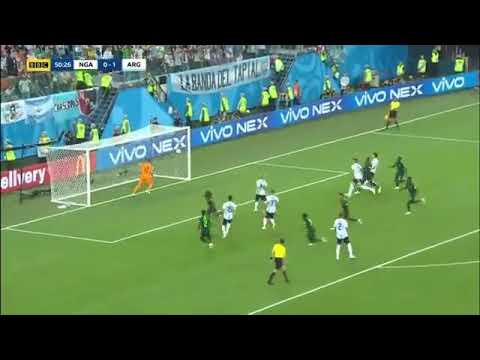 Victor Moses penalty Vs Argentina