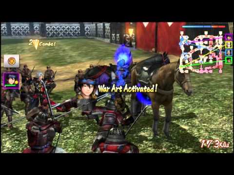 Samurai Warriors Chronicles 3 English Vita Gameplay