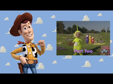 Woody watches Teletubbies: Colours - Green (Part 2)
