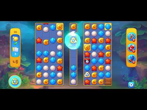 Mobile game Fishdom, Fishdom ads - Games Level  33 - 40🐟🎏