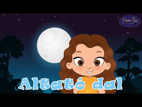 ALTATÓ DAL😴🌛 - Panna-bál együttes (gyerekdalok, animáció)