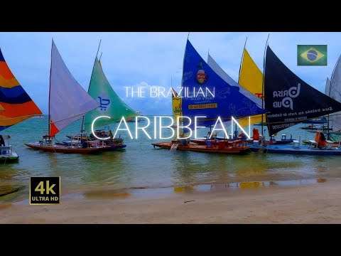 THE BRAZILIAN CARIBBEAN- PORTO DE GALINHAS, CUPE BEACH, MURO ALTO BEACH AND MARACAIPE BEACH 4k 2021
