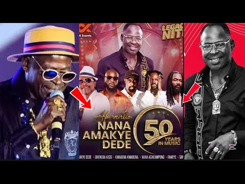 Amakye Dede performed at his 50 years Legacy night non stop highlife