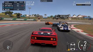 Intense Racing Action in the Ferrari F40 S-Class (Forza Motorsport)