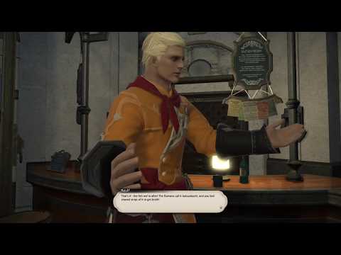 Final Fantasy XIV - Culinarian Quests from level 60 to 70