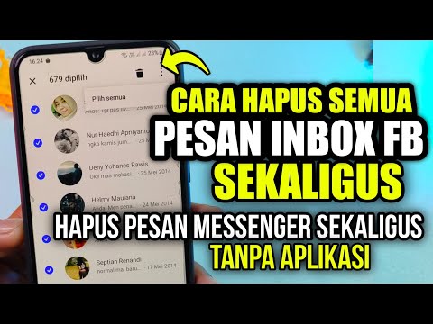 How to delete all inboxes on FB at once, how to delete messenger messages at once