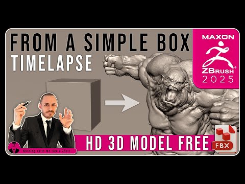 💥💥FREE HD 3D MODEL💥💥 - 8h in 8 minutes.