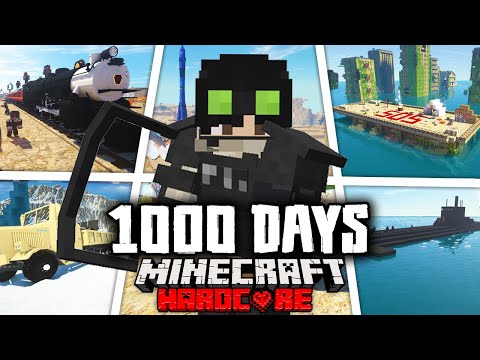 ImSyrex - I Survived 1000 Days in a Zombie Apocalypse in Hardcore Minecraft [FULL MINECRAFT MOVIE]