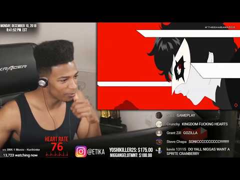 Etika Reacts To Joker From Persona 5 Reveal Trailer Super Smash Bros Ultimate