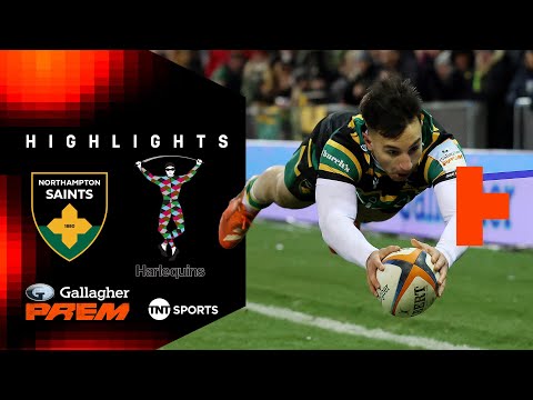DEMOLITION JOB! 😮‍💨 | Northampton Saints vs Harlequins | Gallagher PREM Rugby Highlights