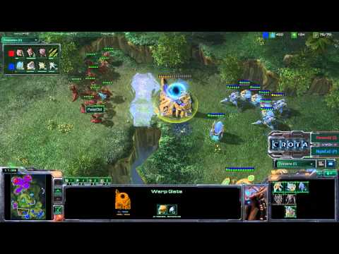 StarCraft 2 - SC474 - Paranoid (Z) vs NightEnd (P) on Jungle Basin
