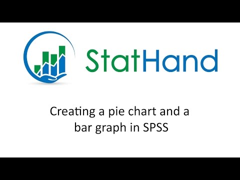 StatHand - Creating a pie chart and a bar graph in SPSS