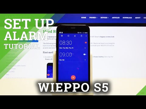 How to Turn on the Alarm on WIEPPO S5 –  Set Up Morning Alarm