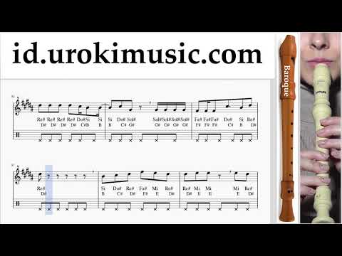 Cara Bermain Suling Recorder (B.) Virgoun - Surat Cinta Untuk Starla Tutorial Tab Bagian 2 um-i592