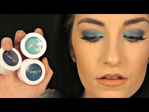 Dramatic Blue Smokey Eye | Madison Bauknecht