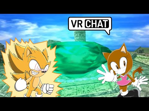 Brave encounters Fleetway Sonic (VRChat)