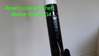 HOW TO UNLOCK AND RESET GOTRAX G4 SCOOTER