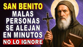 ORACIÓN DE SAN BENITO ✝️ PARA ALEJAR TODO MAL AL INSTANTE