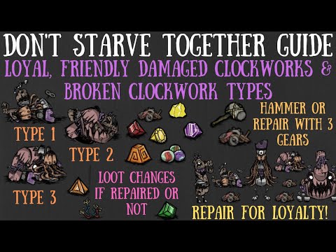 How To Recruit Loyal Clockworks & More - Don't Starve Together Guide