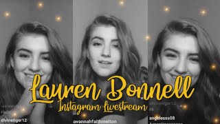 Lauren Bonnell | First Ever Livestream