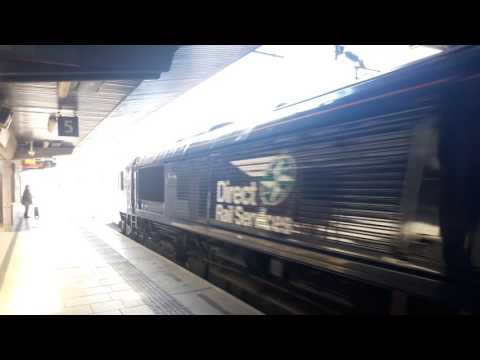 DRS Class 66433 light engine, Stafford