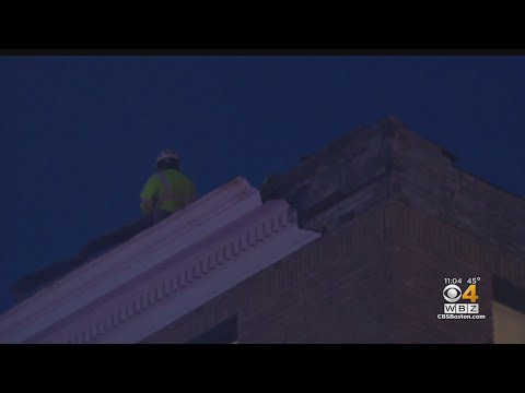 Dozens Of Residents Displaced By Parapet Collapse At Malden Apartment Building