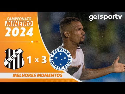 Gols e lances de Democrata-MG x Cruzeiro