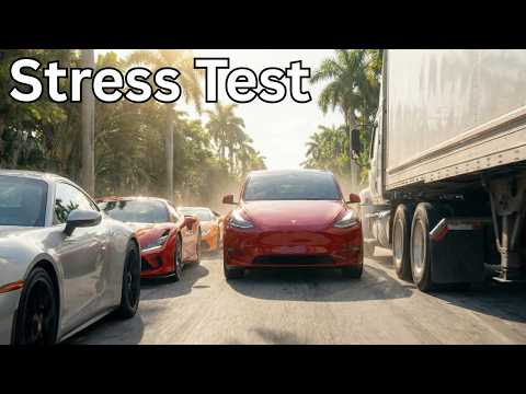 I STRESSED Tesla FSD in Congested Miami Traffic