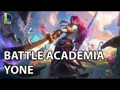 Battle Academia Yone Skin Spotlight from League of Legends