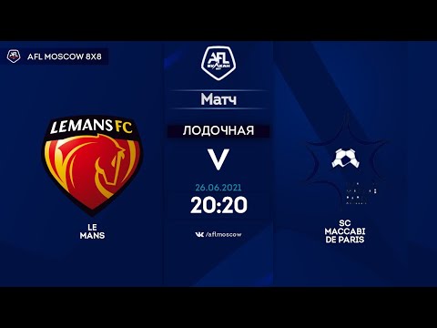 AFL21. France. Ligue 4. Day 6. Le Mans - SC Maccabi de Paris