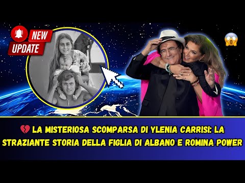 💔 La misteriosa scomparsa di Ylenia Carrisi la straziante storia della figlia di Albano e