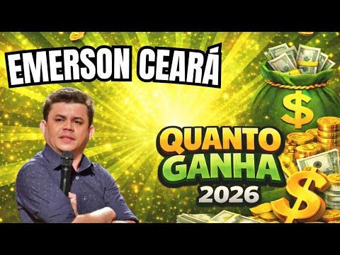 Quanto Ganha o Canal do EMERSON CEARÁ no Youtube em 2026