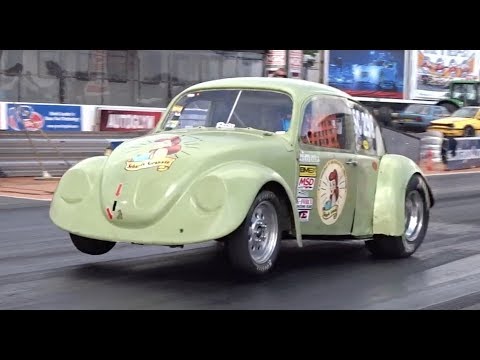 Kaeferdesaster Drag VW Beetle - 1/4 Mile 9.47 @ 146mph
