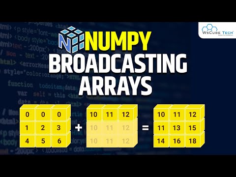 Learn Learn Broadcasting In Numpy Arrays Machine Learning Tutorial ...