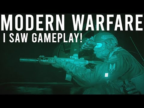 I saw Modern Warfare gameplay at E3