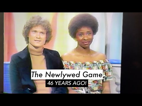 Jeri & Mike on "The Newlywed Game" 46 years ago!