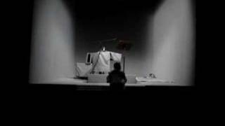 Laurie Anderson, speaker-in-mouth