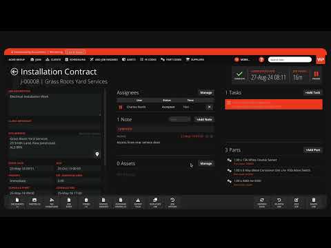 This video demonstrates a new feature in WorkPal software that provides enhanced export options for job management data.