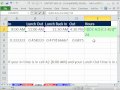 Excel Magic Trick 598: Hours Worked In Day Including Lunch Breaks