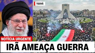 Irã Ameaça Guerra Total... TV Estatal Se Volta Contra o Regime
