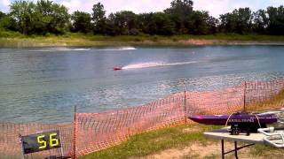 preview picture of video 'Motor City Model Boat Club 2011 Power Stroke Classic Vid 6'